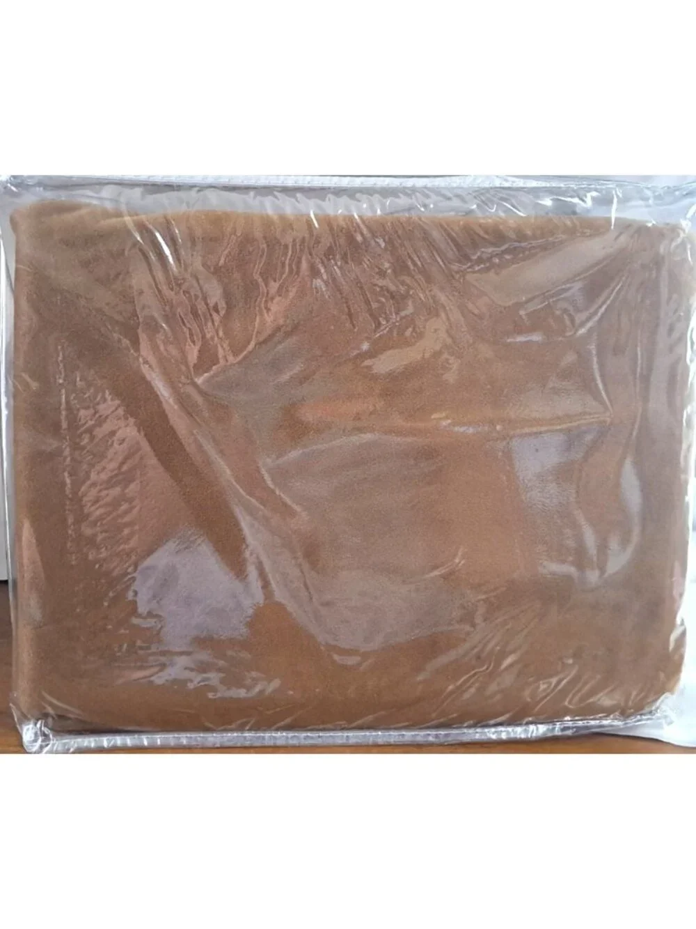 Benedeco Camel Brown Polyester Velvet Curtains New in Package 52